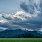 Alpenvorland am Abend