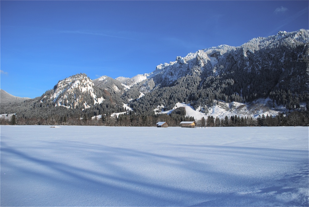 Alpenvorland Februar 2009