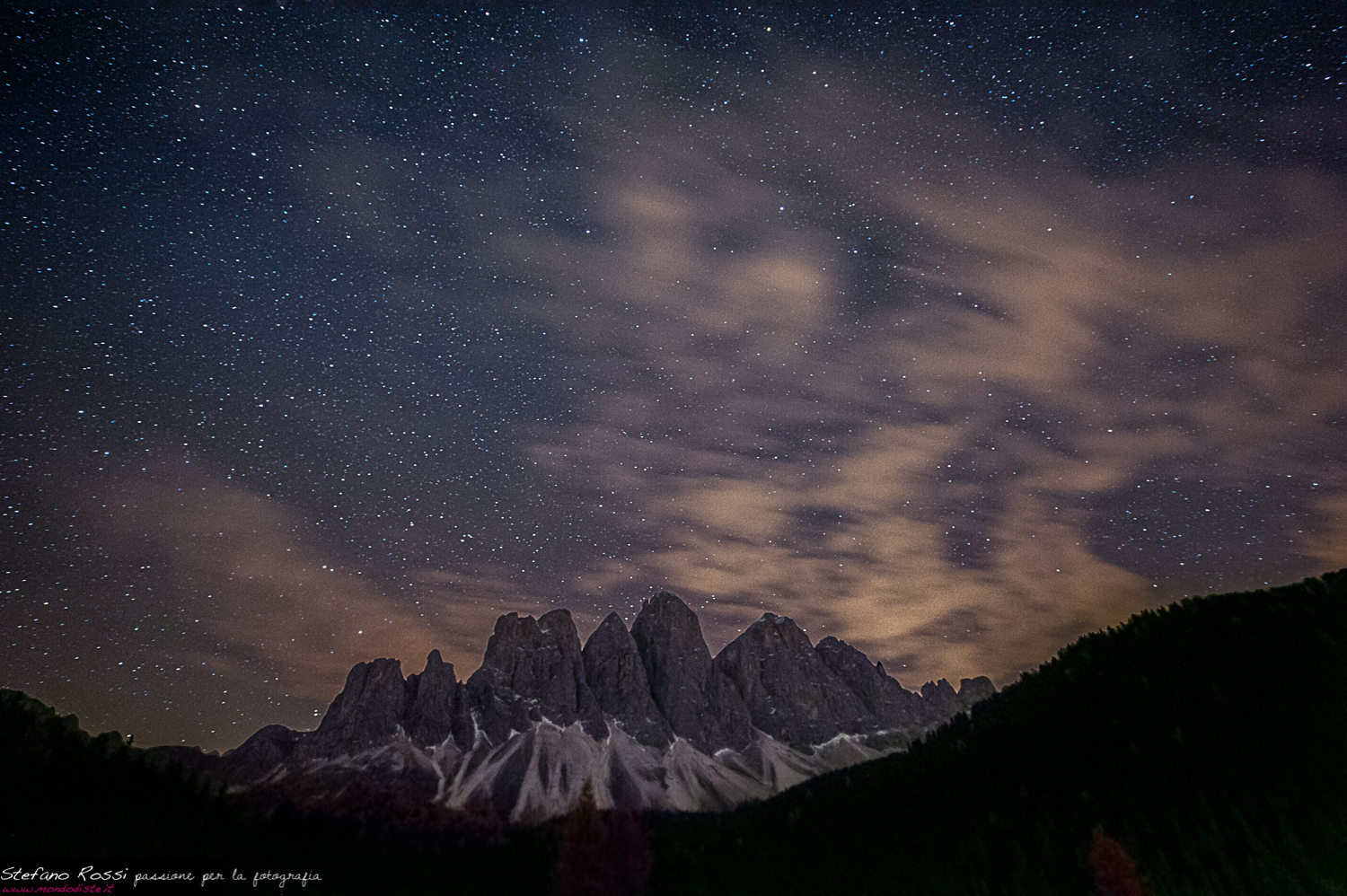 Alpes Odle… vêtues de soir