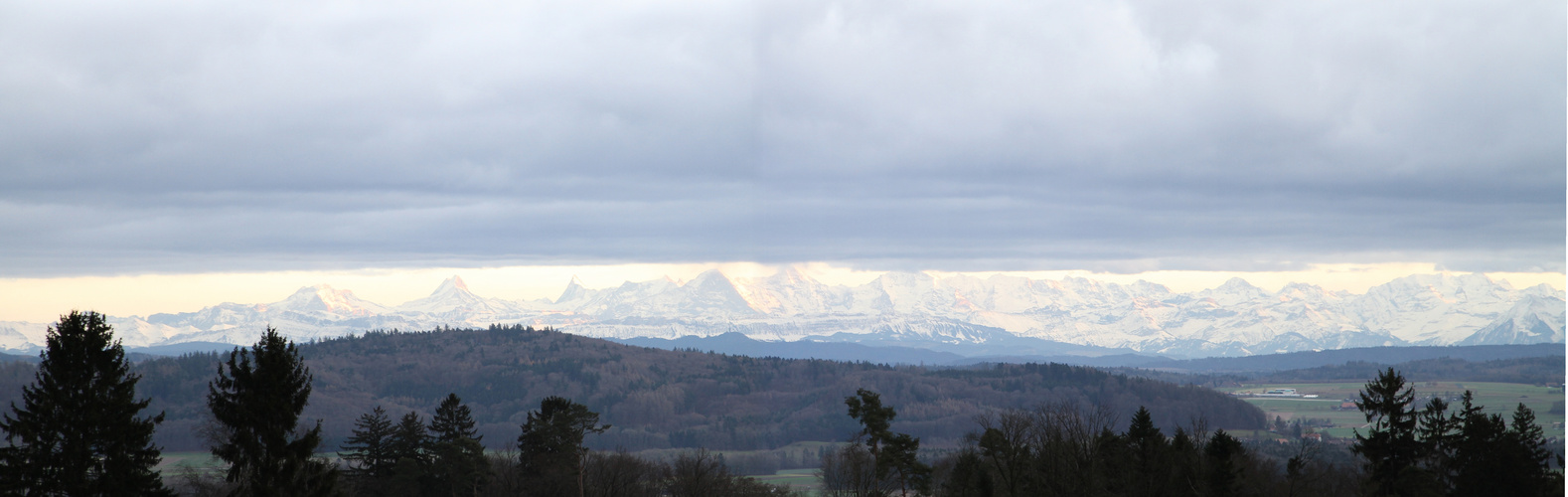 Alpes Suizos por mal tiempo