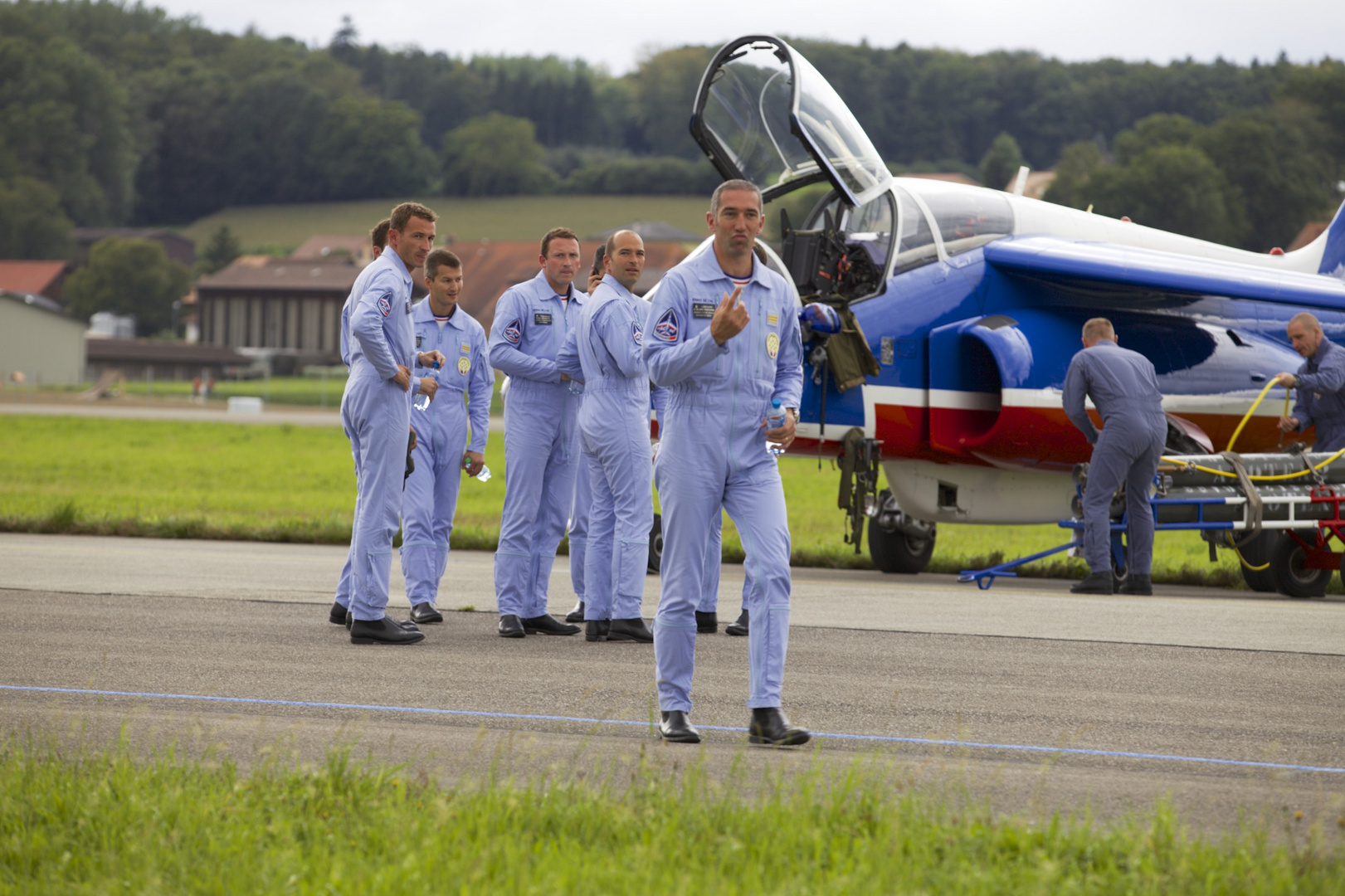 Alpha Jet Patrouille de France Team