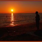 Alphorn am Strand