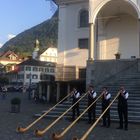 Alphorn-Artisten ...