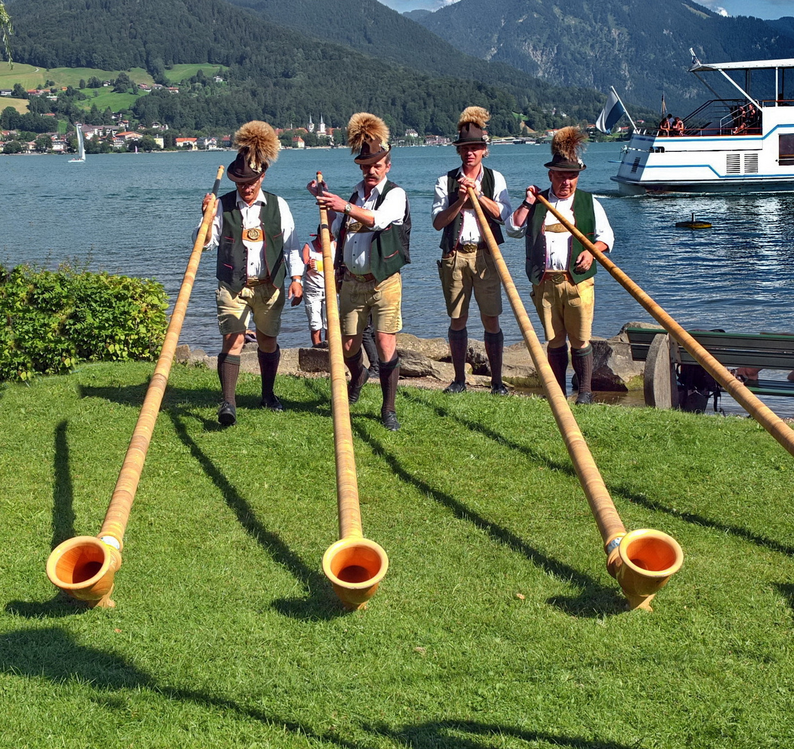 Alphorn-Bläser