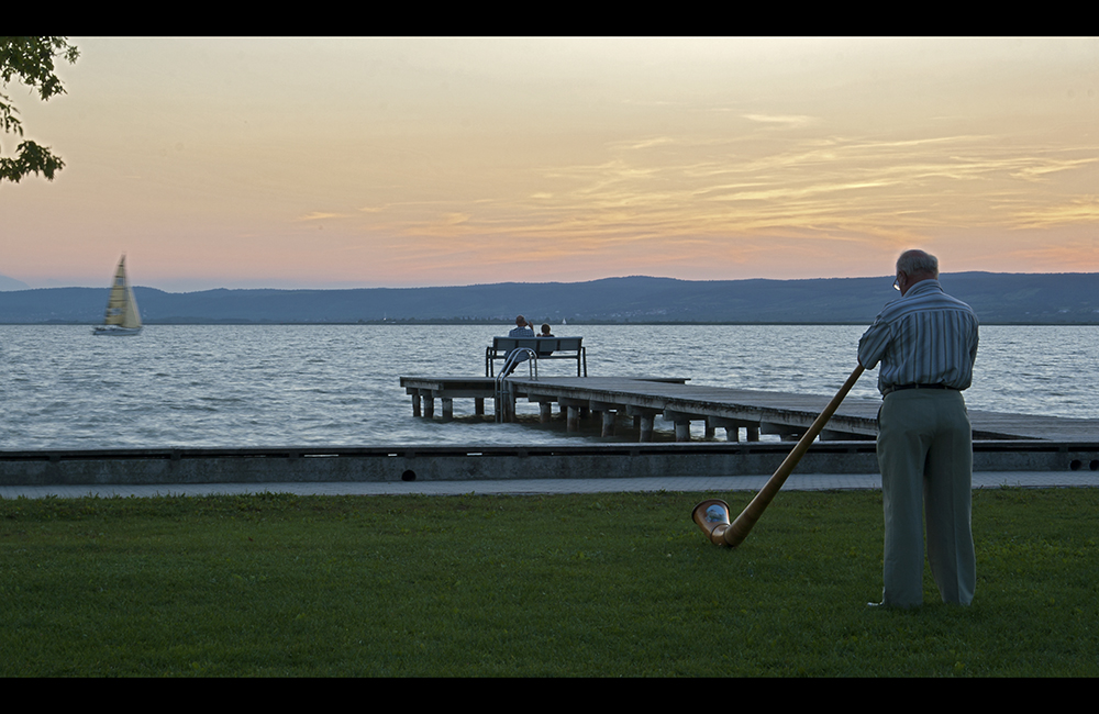 Alphorn meets Neusiedlersee