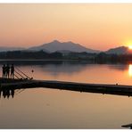 Alphornbläser am Hopfensee