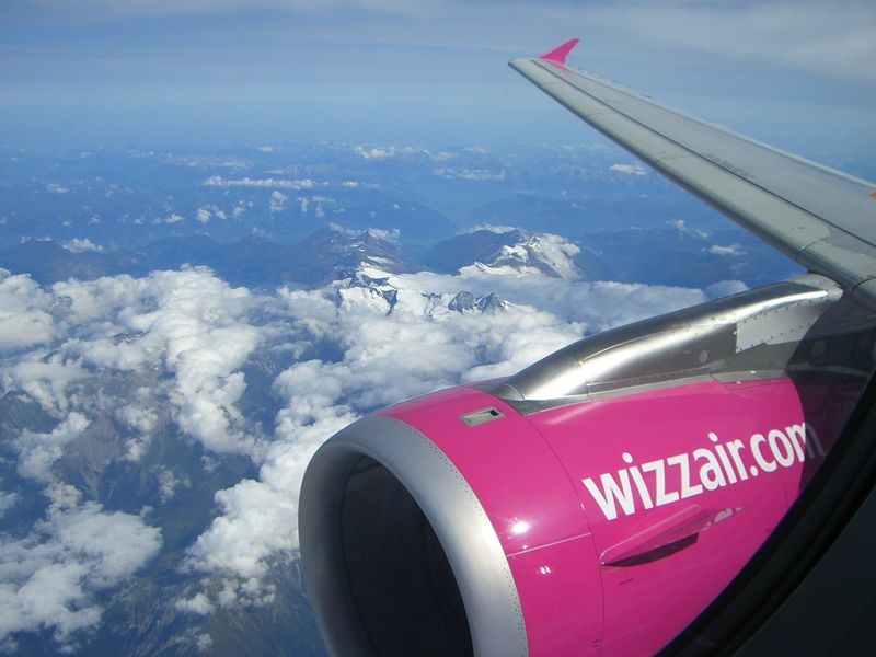 Alpi con Wizzair