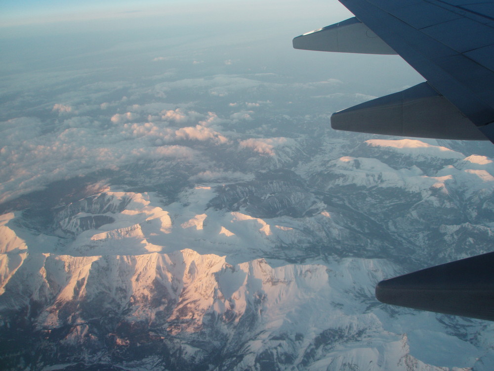 Alpi dall'alto