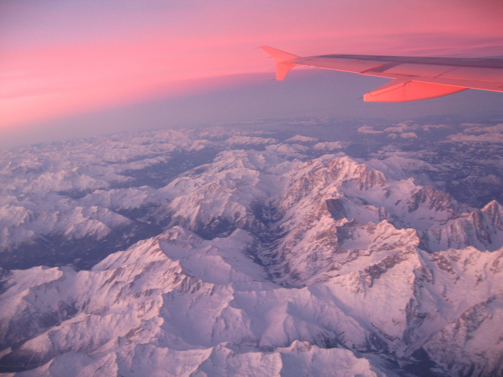 'Alpi' from the airplane