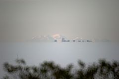 Alpi Marittime viste dalla Toscana