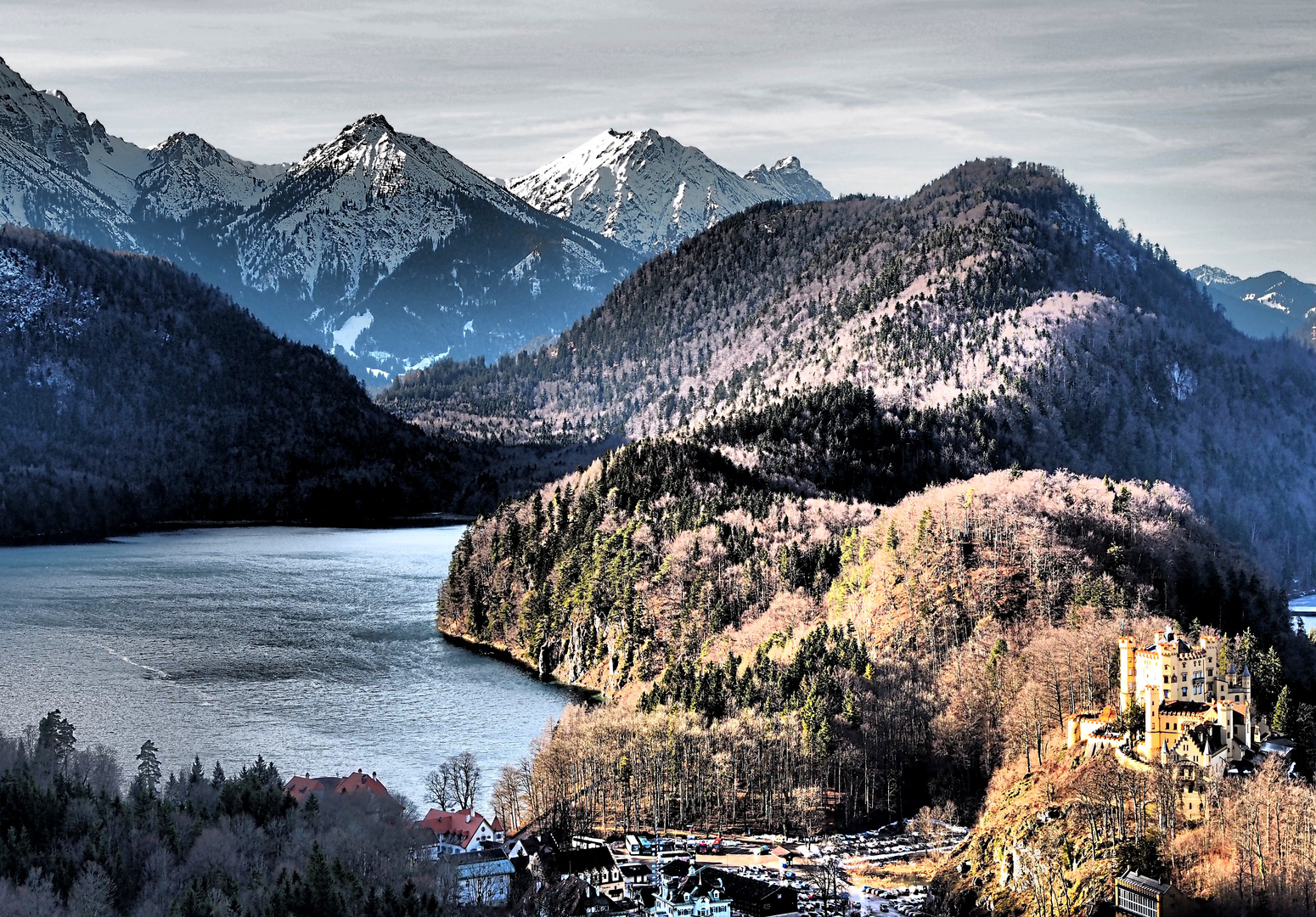 alpi tedesche hdr german alps hdr