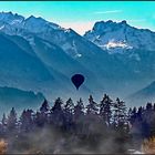 Alpine Ballonfahrt im Heißluftballon