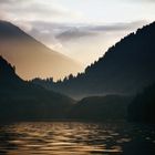 Alpsee am Abend