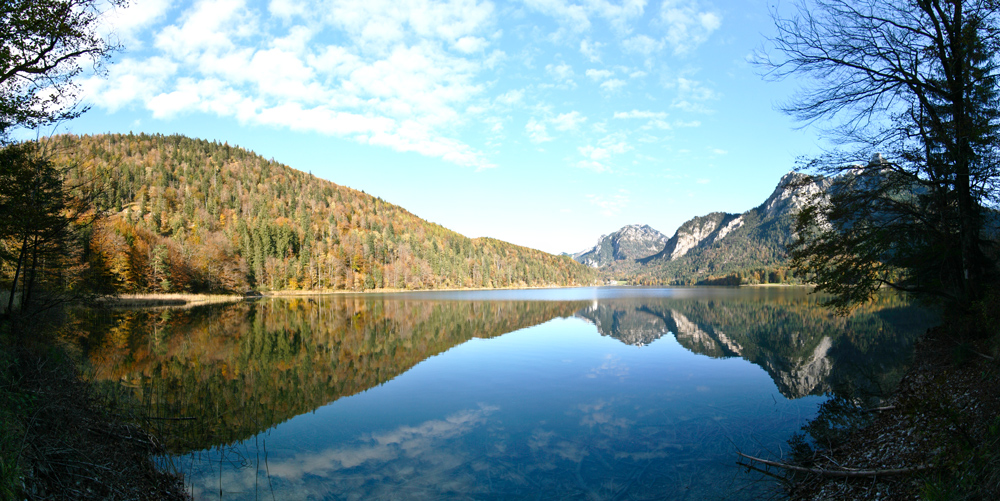 Alpsee im Herbst