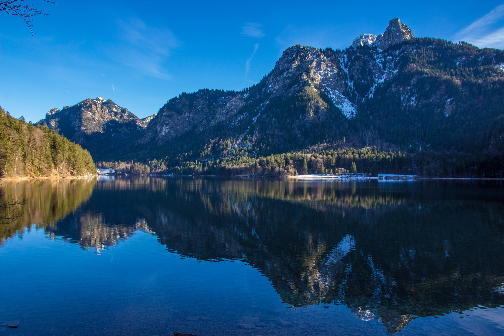 Alpsee im Winter