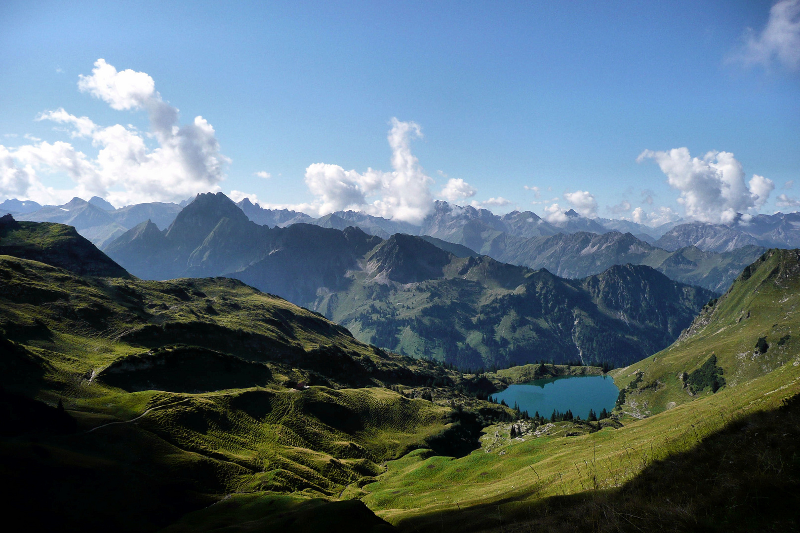 Alpsee in der Nebelhorn-Region, Oberstdorf