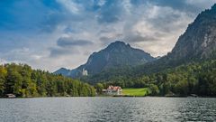 Alpsee mit Neuschwanstein