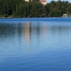 Alpsee mit Schloss