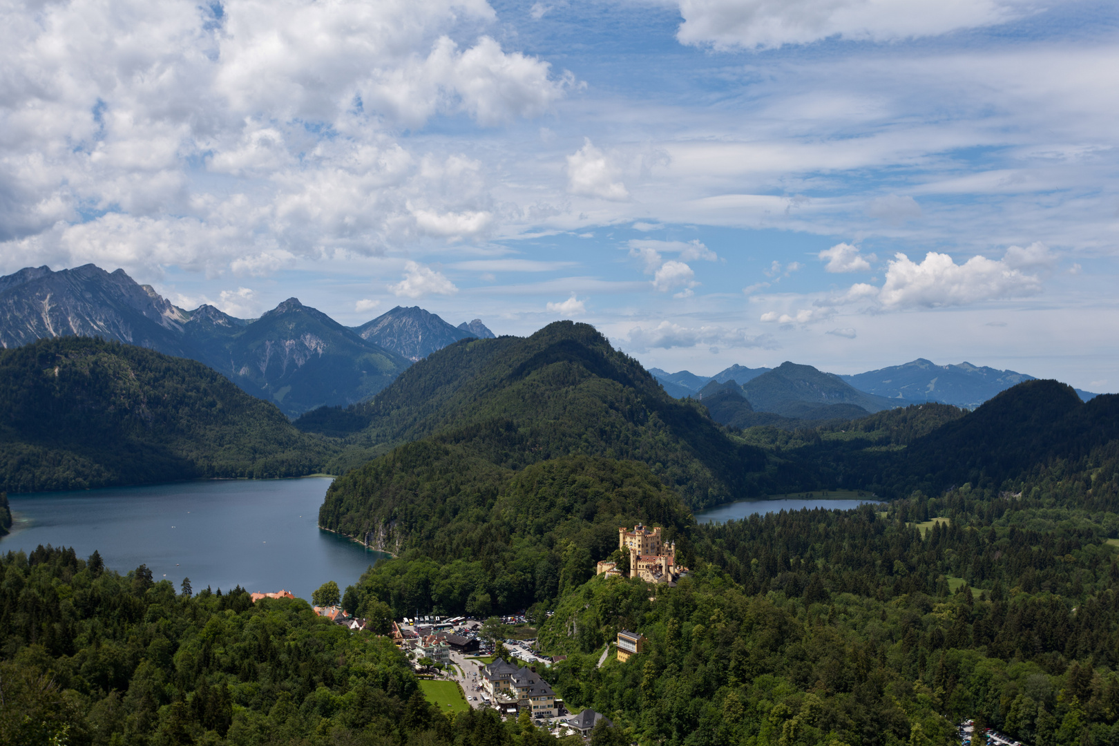Alpsee und Bannwaldsee bei Füssen