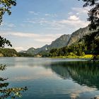 Alpsee und Ludwig II