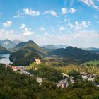 Alpsee und Schloss Hohenschwangau