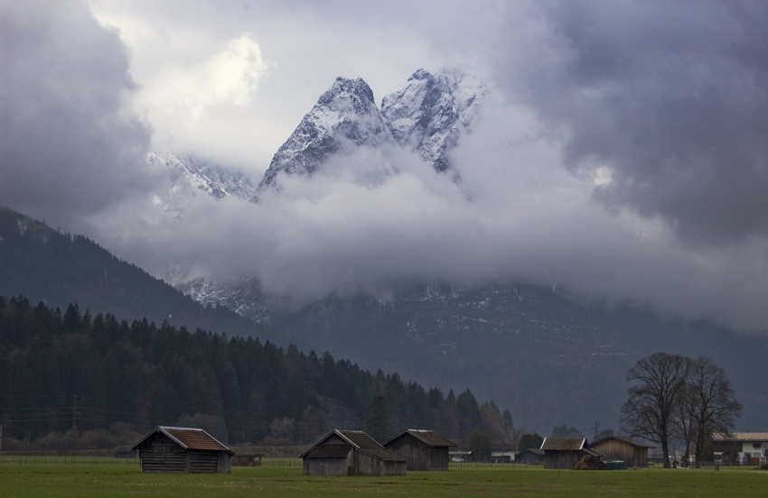 Alpspitze and Waxenstein