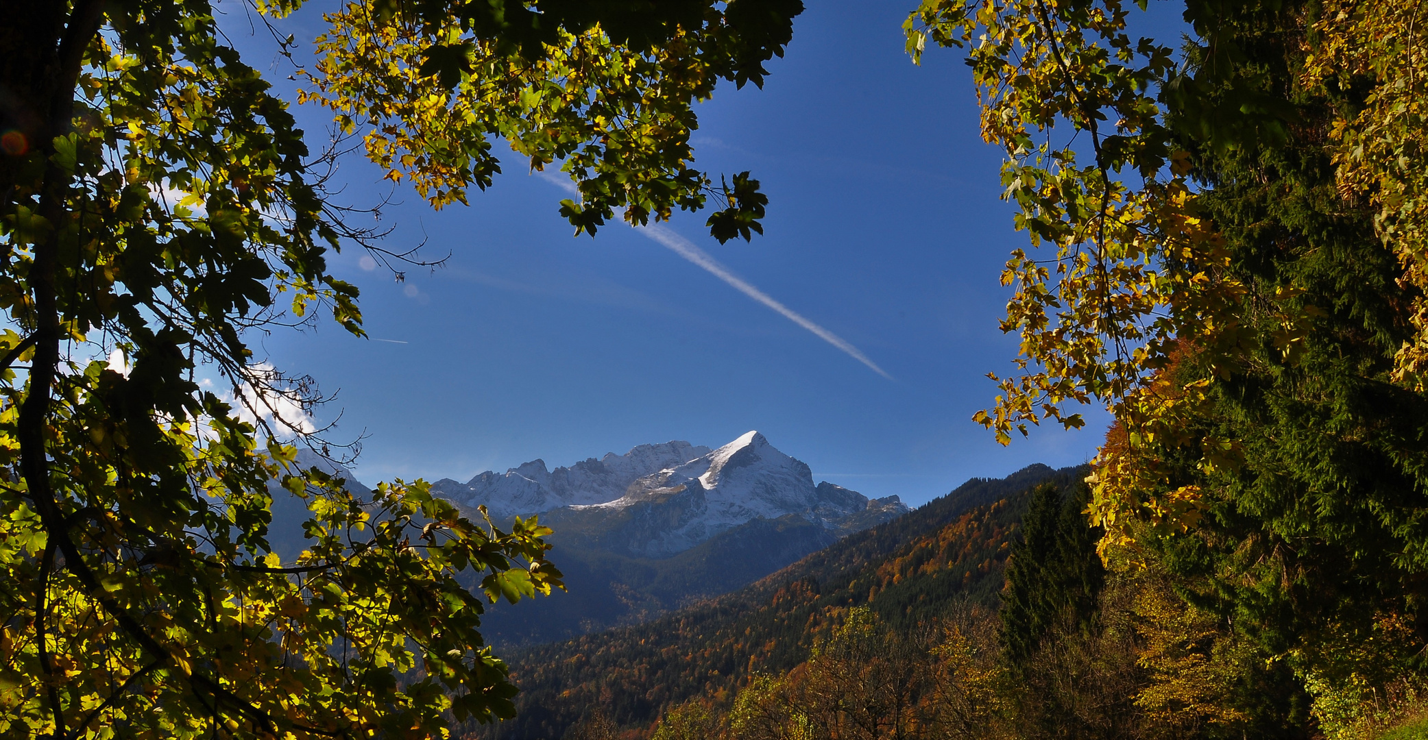 Alpspitze im Herbst