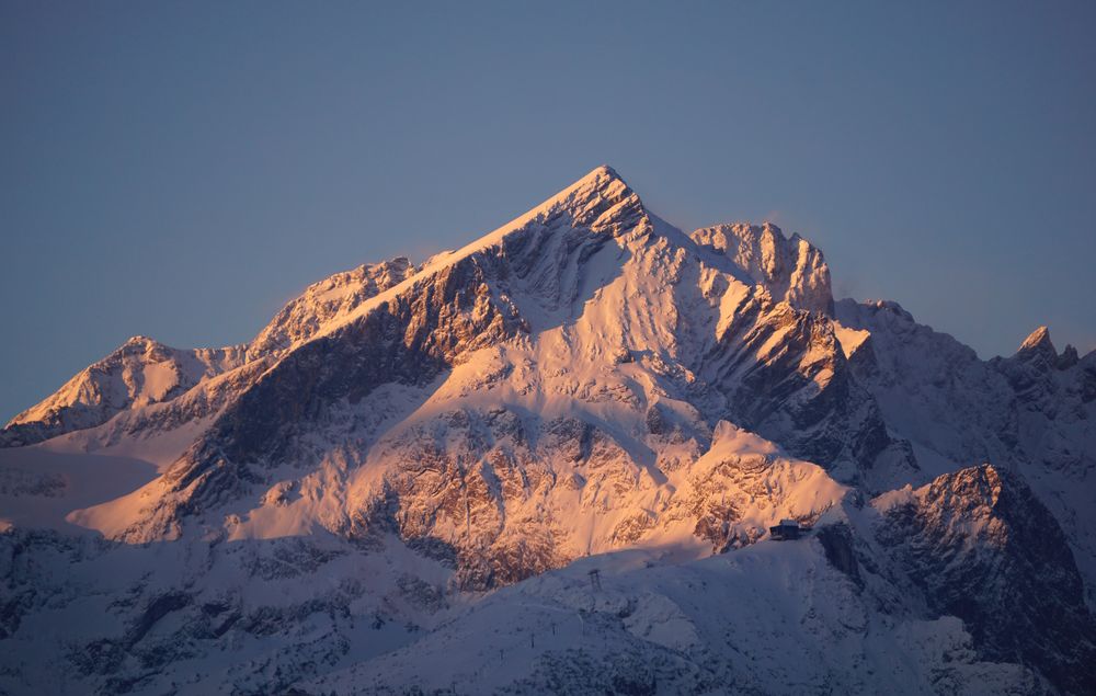 Alpspitze im Morgenlicht...