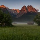 Alpspitze und Waxenstein