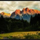 Alpspitze und Zugspitze