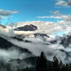 Alpspitze und Zugspitze nach einem "Wetter"