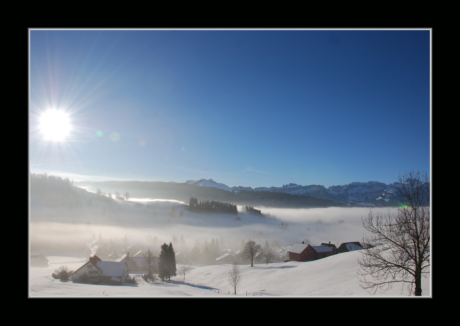 Alpstein im Winter