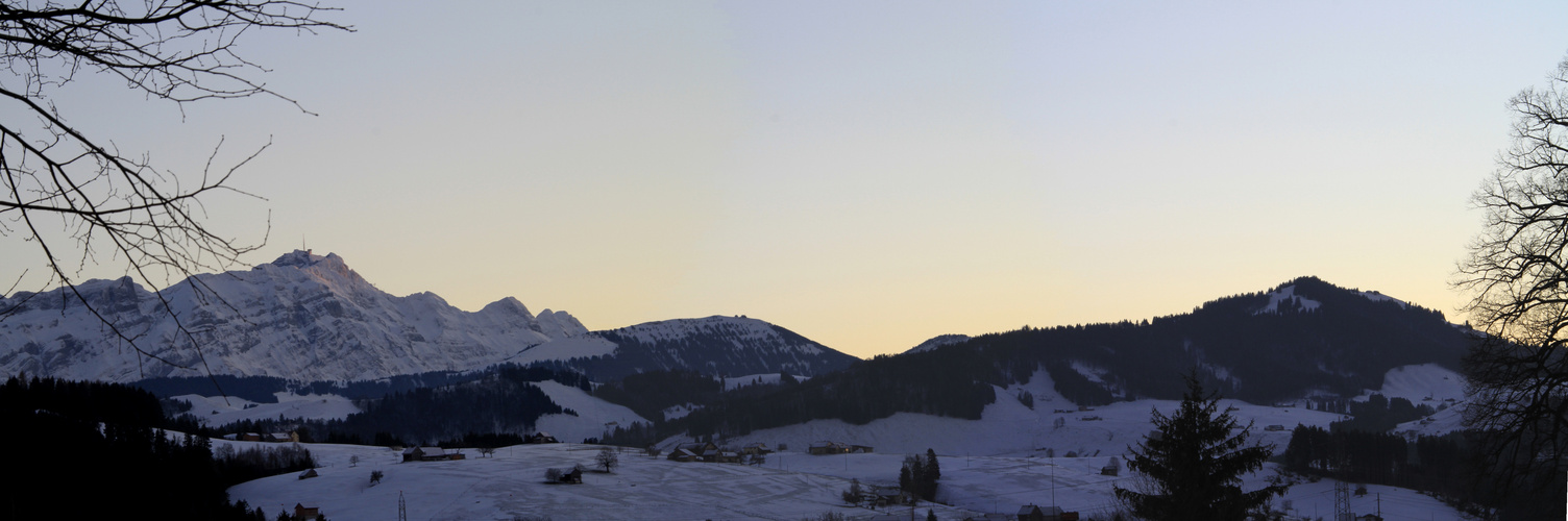 Alpstein im Winter