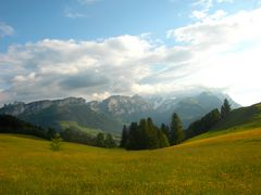 Alpstein on a soft spring-eve