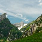 Alpsteingebiet mit Blick auf den Säntis - Appenzell - Schweiz