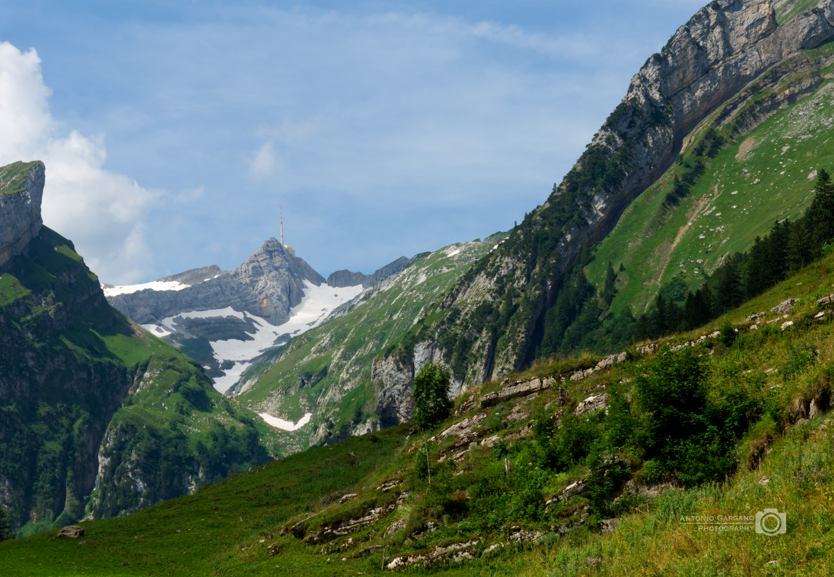 Alpsteingebiet mit Blick auf den Säntis - Appenzell - Schweiz