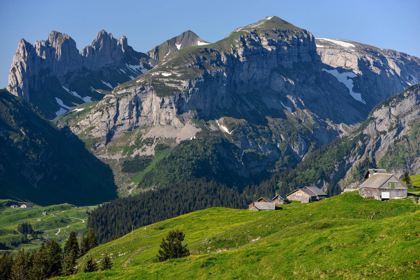 Alpsteinwanderung Foto Bild landschaft berge  alpen  