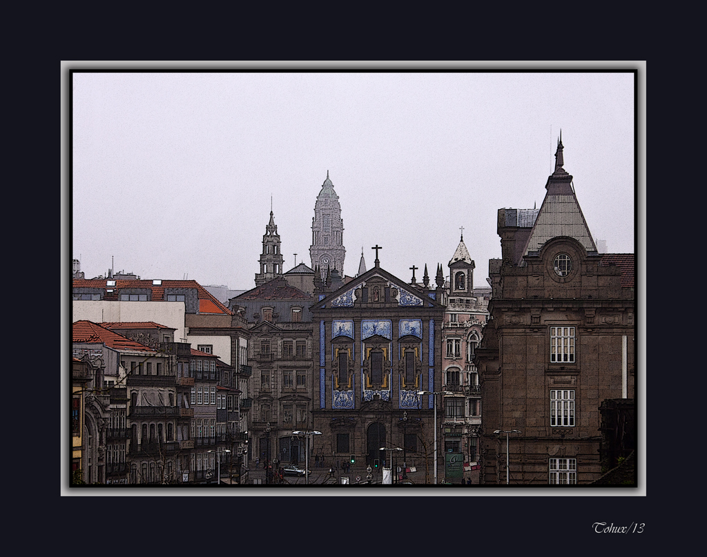 Alrededores de la Catedral de Oporto