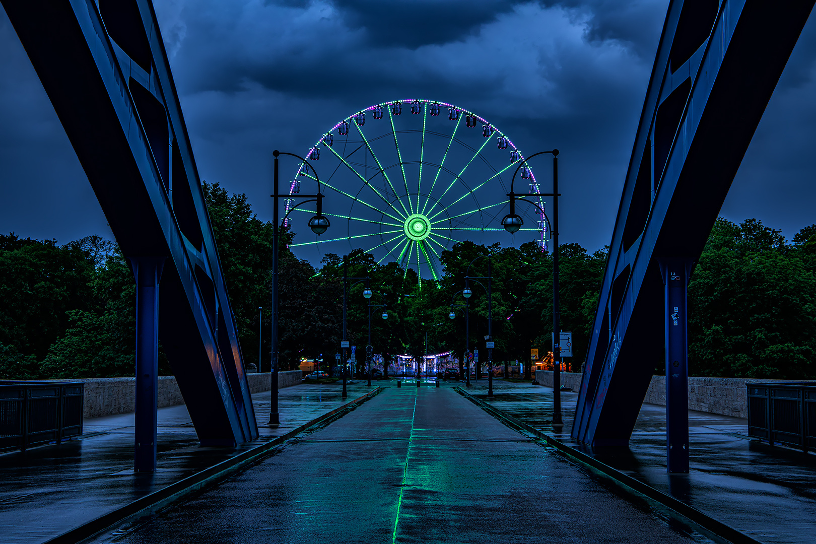 Als das Riesenrad noch leuchtete...