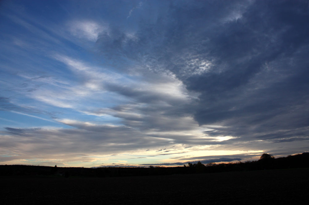 als der Abend dämmerte