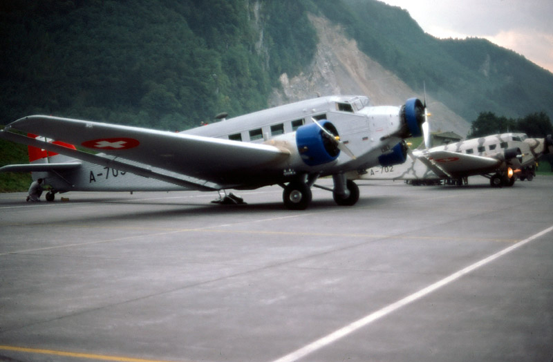 Als der Flugplan der Ju-52 noch Tagesbefehl hiess