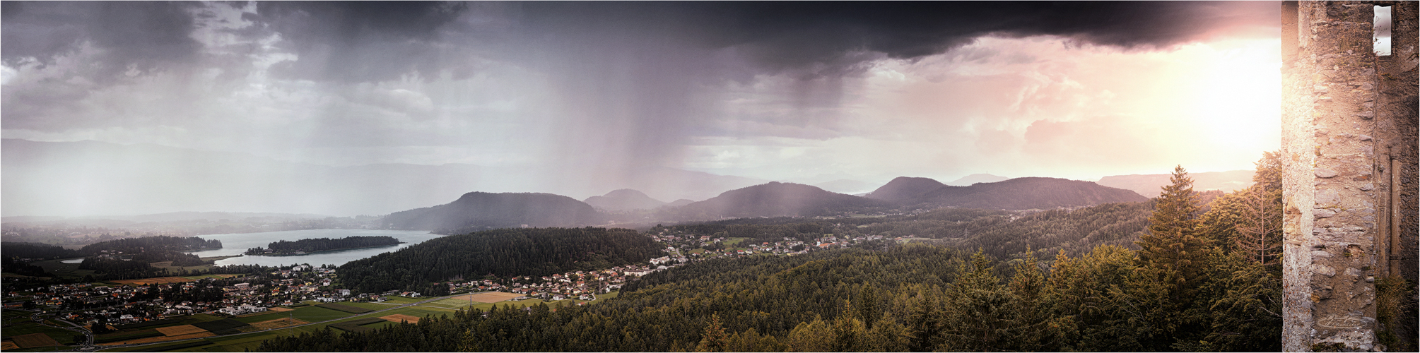 * als der Regen kam... *