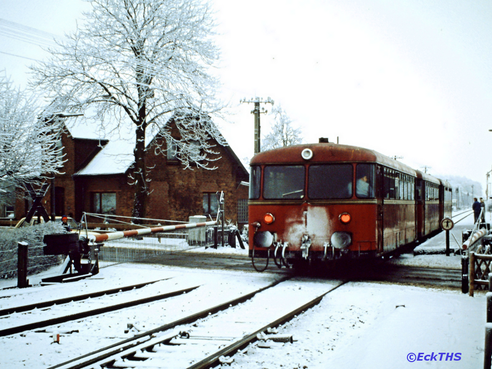 Als der Schienenbus noch fuhr !