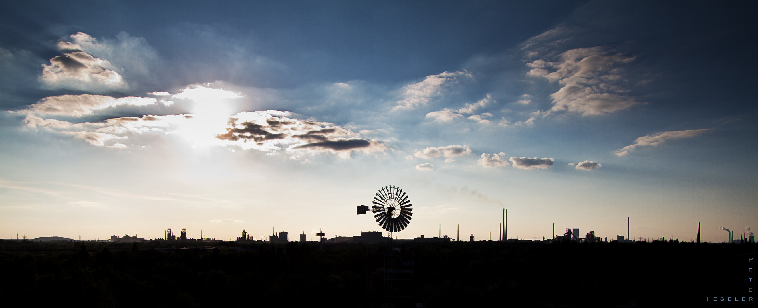 Als der Tag Feierabend machte...