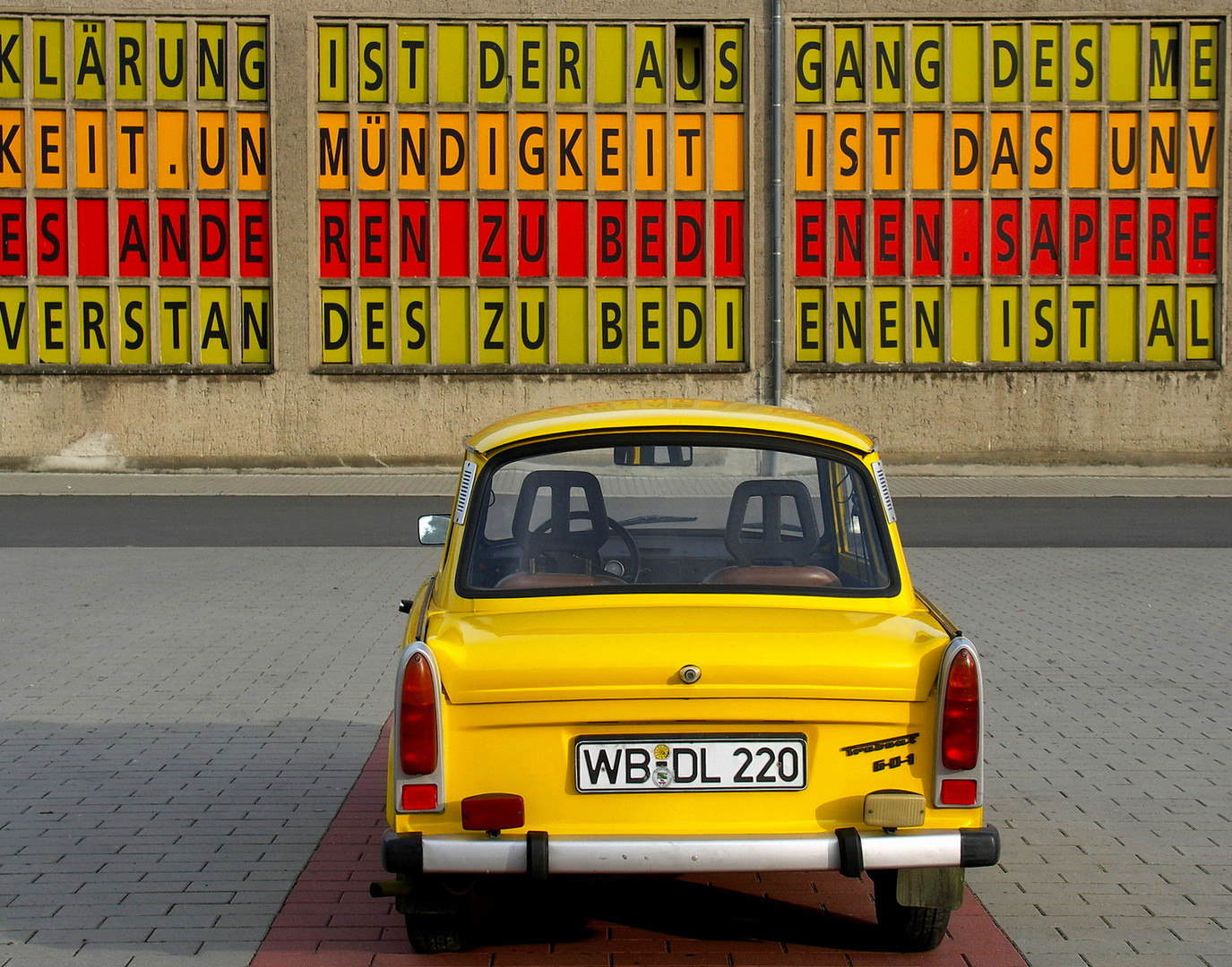 Als der Trabant noch ein begehrtes Auto war,