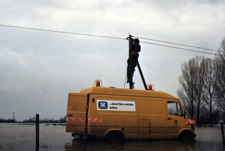 Als die Bundespost noch fürs Telefon zuständig war.