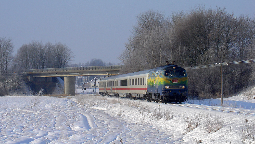 Als die Mühldorfer Dieselwelt noch etwas bunter war ...