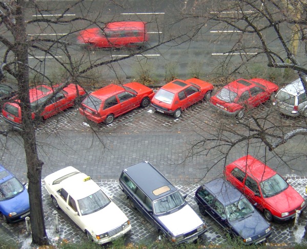 als die roten Autos sich anschickten, die Weltherrschaft anzupeilen