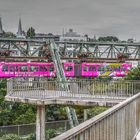 Als die Schwebebahn noch bunt war