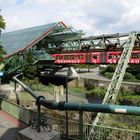 Als die Schwebebahn noch bunt war